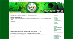 Desktop Screenshot of fussball.gsc09.de