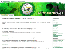 Tablet Screenshot of fussball.gsc09.de